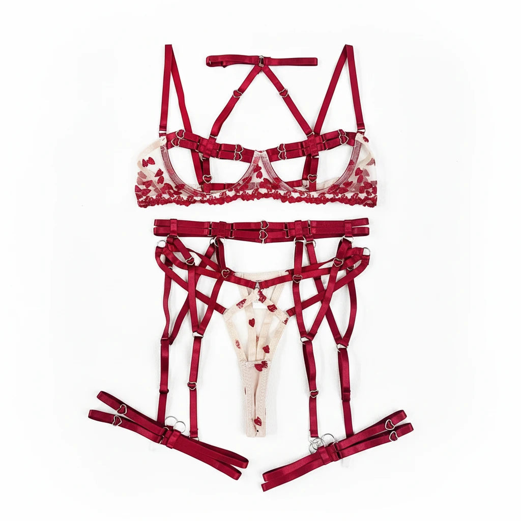 Vintage Velvet Harness Set