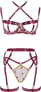 Vintage Velvet Harness Set