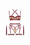 Vintage Velvet Harness Set
