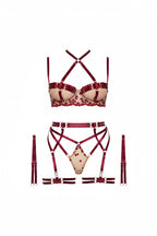 Vintage Velvet Harness Set